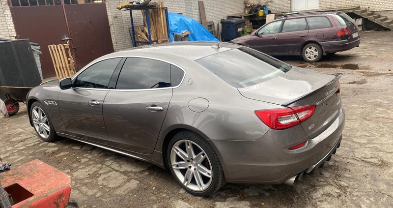 Maserati Quattroporte cena 170000 przebieg: 105264, rok produkcji 2015 z Warszawa małe 497
